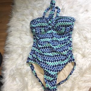 Halter style bathing suit